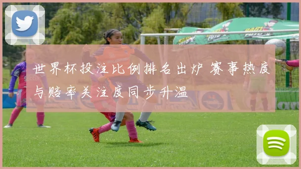 世界杯投注比例排名出炉 赛事热度与赔率关注度同步升温